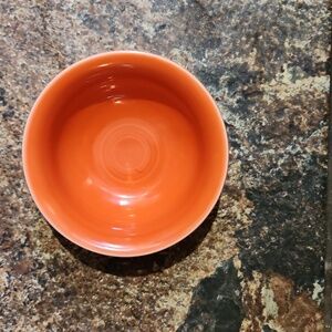 Fiestaware vintage orange 5" bowl